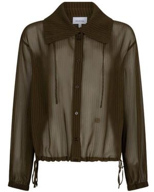 Dante 6 Blouse Lange Mouw 263170 Shapiro - Groen