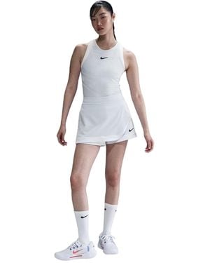 Nike Mini Open Regular Tennisskort Voor /Wit)