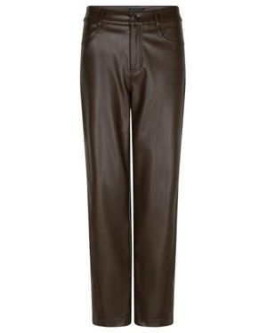 Red Button Rb Caitlina F.Leather Mud L28 - Bruin