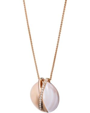 Orphelia 'Moragene' 925 Sterling Chain With Pendant - Metallic