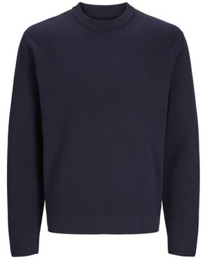 Jack & Jones Jprblamilano Stitch Knit Crew Neck Sn Licht - Blauw