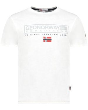 GEOGRAPHICAL NORWAY Jasic Shirt - Wit