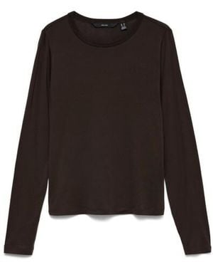 Vero Moda Vmada Ls Top Jrs Noos - Zwart