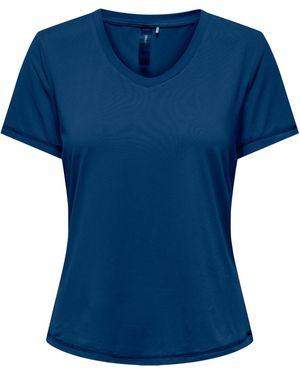 Only Play T-Shirt - Blauw