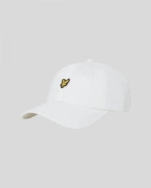 Lyle & Scott Lyle And Scott He2321A Baseball Cap 626 - Wit