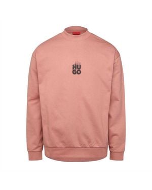 HUGO Rook Sweatshirt - Roze