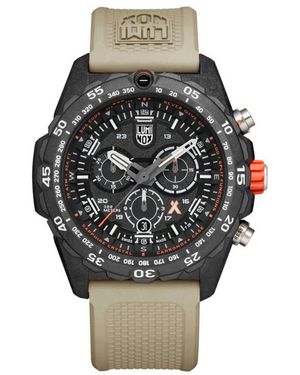 Luminox Beigetinten Hars Sporthorloge - Zwart