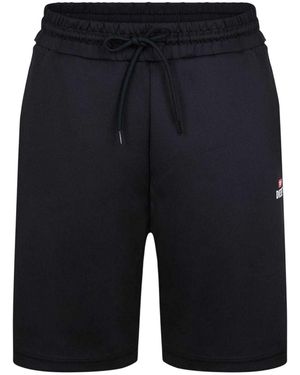 DIESEL Fleece Sweat Shorts - Blauw