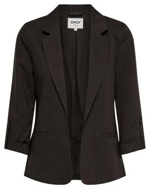 ONLY Onlcaro-Isola 34 Unlined Blazer Tlr - Zwart