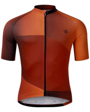 Dare 2b Lightning Cycling Jersey (Arabian Spice) - Red