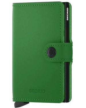 Secrid Mm Miniwallet Matte Bright - Groen