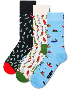 Happy Socks Sokken - Blauw