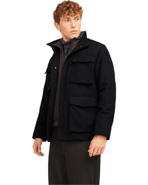 Jack & Jones Jack And Jones Alex Multi Pocket Regular Veldjas - Zwart