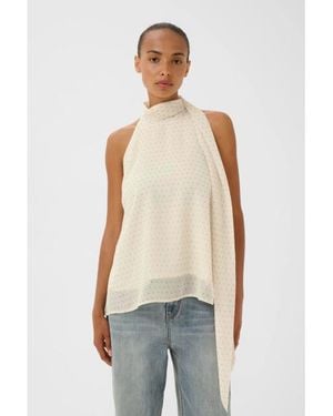Gestuz Dorah Top - Naturel