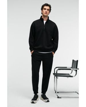 Grimelange Tapered Jogger Joggers - Black