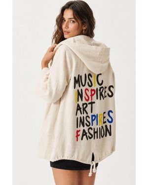 Happiness İstanbul Cotton Jacket - Natural