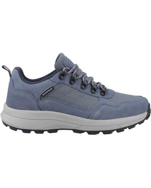 Cotswold Ladies Elmfield Suede Walking Shoes - Blue