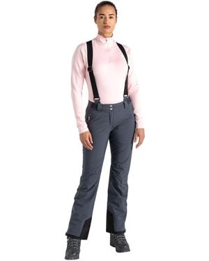 Dare 2b Ladies Diminish Insulated Ski Trousers (Ebony) - Blue