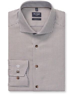 Olymp Luxor Modern Fit Dress Shirt - Grijs