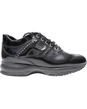 Hogan Interactive Sneakers Met Studs - Zwart