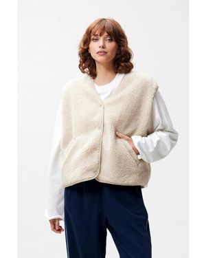 Catwalk Junkie 2601022410 Teddy Bodywarmer - Naturel