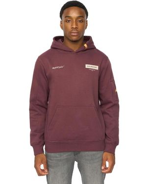 Duck and Cover Marsak V2 Hoodie (Raisin) - Red