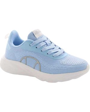 Ellesse Como Logo Laaggesneden Trainers (Hemelsblauw Gewassen/Wit)