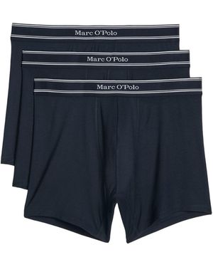 Marc O' Polo Marc O'Polo Mannen Lange Boxer Modal - Blauw