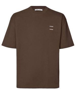 Samsøe & Samsøe T-Shirt Korte Mouw M22300126 - Bruin