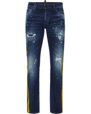 Philipp Plein Super Recht Model - Blauw