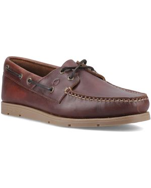 Sperry Top-Sider Oakland 2 Eye Boat Leather Shoes - Brown