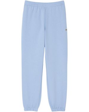 Lacoste Joggingbroek Van Fleece Voor Normale Pasvorm - Blauw