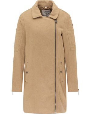 Dreimaster Jas Dames Beige Melange - Naturel