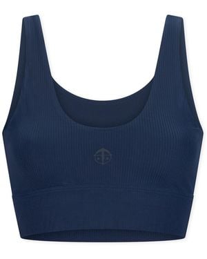 Schiesser Vrouwen Bustier Doppelripp - Blauw