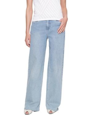 Geisha Jeans Bleached Denim - Blauw
