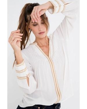 Maicazz Vianne Blouse Off - Wit
