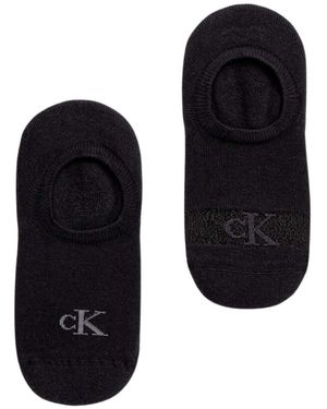 Calvin Klein Leefsokken Met Logo (Set Van 2) - Zwart