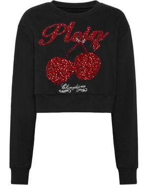 Philipp Plein Sweatshirt Cherries - Zwart