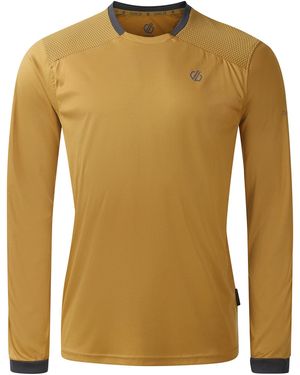 Dare 2b Trackstand Ace Long-Sleeved T-Shirt (Wood) - Yellow