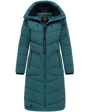 Marikoo Winterjas Benikoo Met Capuchon & Geribde Kraag – Warm En Stijlvol - Groen