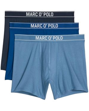 Marc O' Polo Marc O'Polo Mannen Lange Boxer Modal - Blauw
