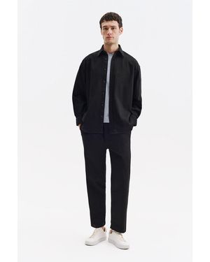 Giesto Cotton Lycra Shirt - Black