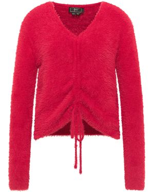 faina Gebreide Trui Zitha - Rood