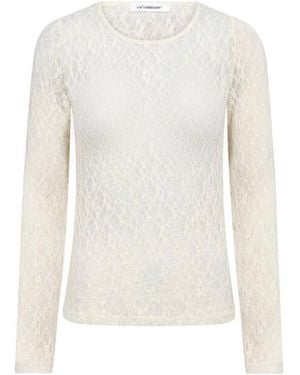 co'couture Top Lange Mouw 500052 Barna - Wit