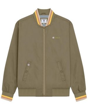 Lambretta Monkey Triple Tipped Jacket /Tobacco/Cream) - Green