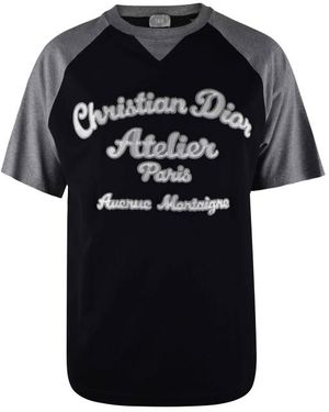 Dior Cd Atelier T-Shirt - Zwart