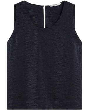 Summum Top Zonder Mouw 2S3491-12326 - Blauw