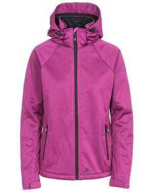 Trespass Ladies Angela Softshell Jacket - Pink
