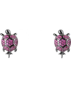Lancaster Jla-Ear-Turtle-5 Ladies Earrings - Pink