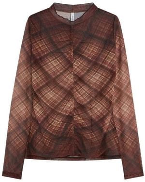 Summum Top Lange Mouw 3S5328-30802 - Bruin